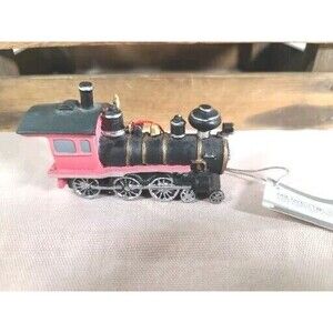New NWT GANZ Midwest Gift Train Christmas Ornament Resin